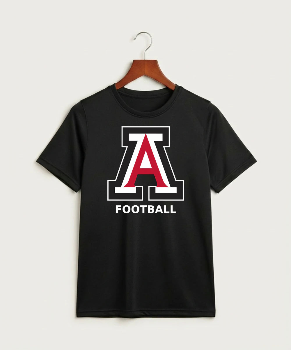 Amboy Football general - Black Nike Youth Swoosh Sleeve rLegend Tee NKDX8787