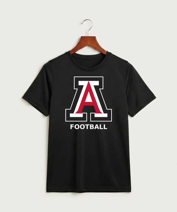 Amboy Football general - Black Nike Youth Swoosh Sleeve rLegend Tee NKDX8787