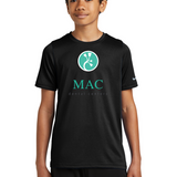 Mac Dental Business - Black Nike Youth Swoosh Sleeve rLegend Tee NKDX8787