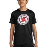 Houston Volleyball - Black Nike Youth Swoosh Sleeve rLegend Tee NKDX8787