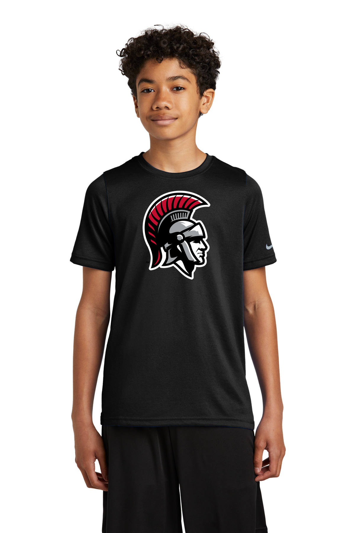 Worthington Football - Black Nike Youth Swoosh Sleeve rLegend Tee NKDX8787