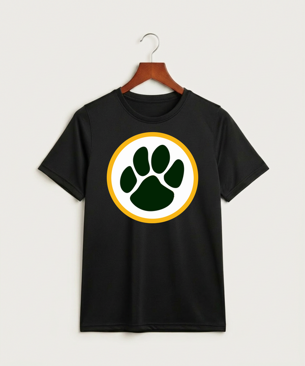 Ashwaubenon High School — Spirit Store - Black Nike Youth Swoosh Sleeve rLegend Tee NKDX8787