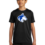 Owatonna Volleyball - Black Nike Youth Swoosh Sleeve rLegend Tee NKDX8787