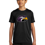 Montevideo Football - Black Nike Youth Swoosh Sleeve rLegend Tee NKDX8787