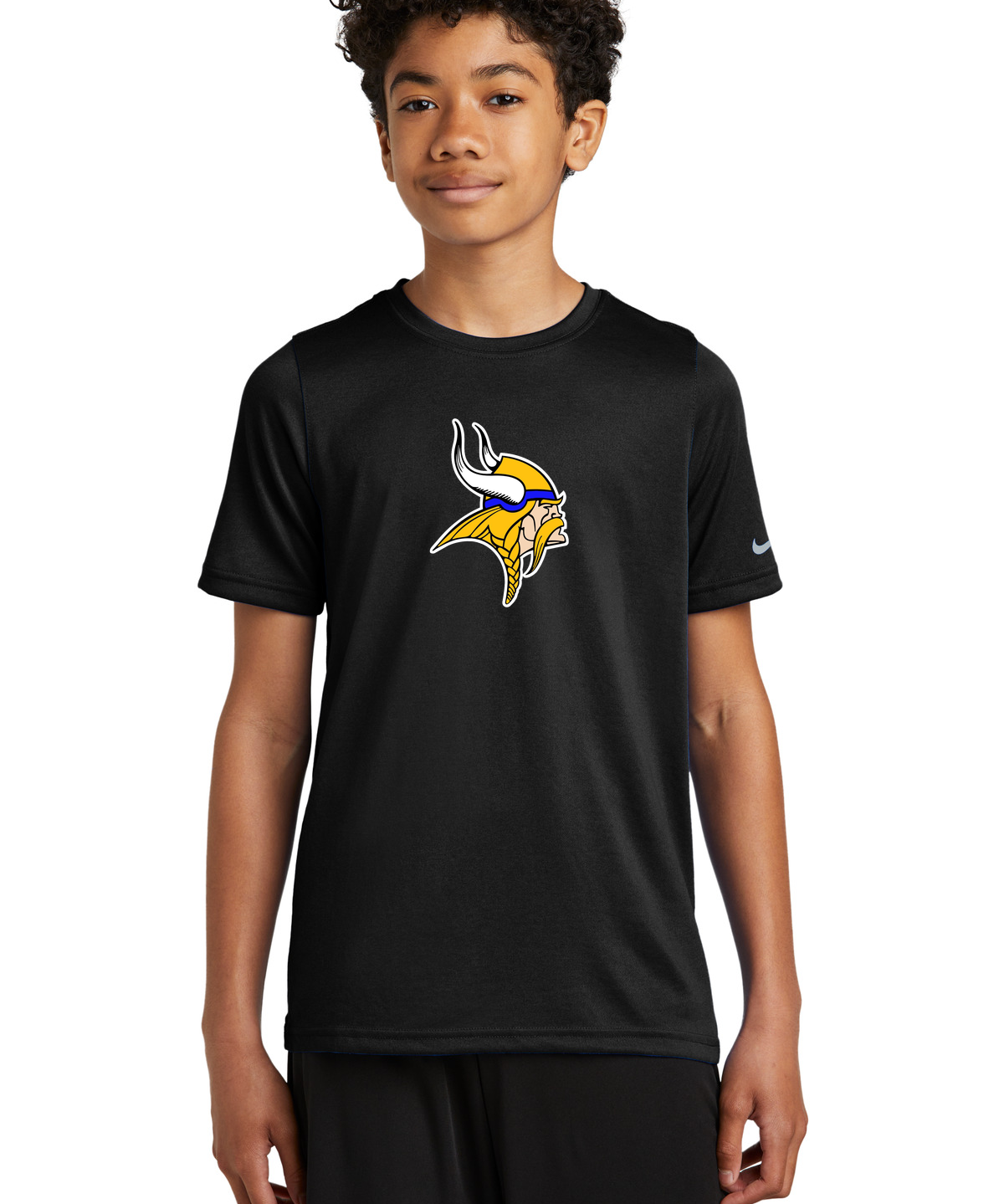 Hayfield Volleyball - Black Nike Youth Swoosh Sleeve rLegend Tee NKDX8787