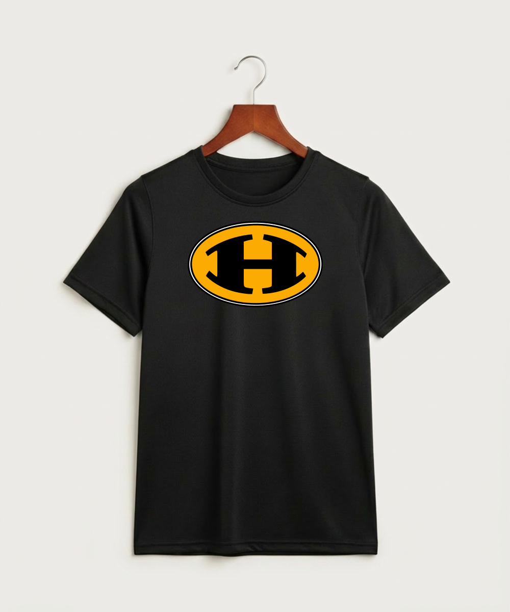 Hutchinson High School Football (Boys) - Black Nike Youth Swoosh Sleeve rLegend Tee NKDX8787