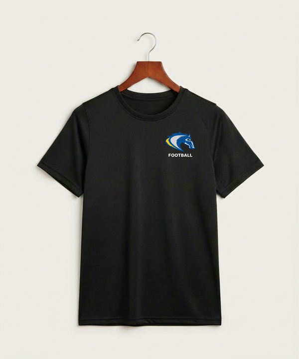 Riverside High School Football general - Black Nike Youth Swoosh Sleeve rLegend Tee NKDX8787