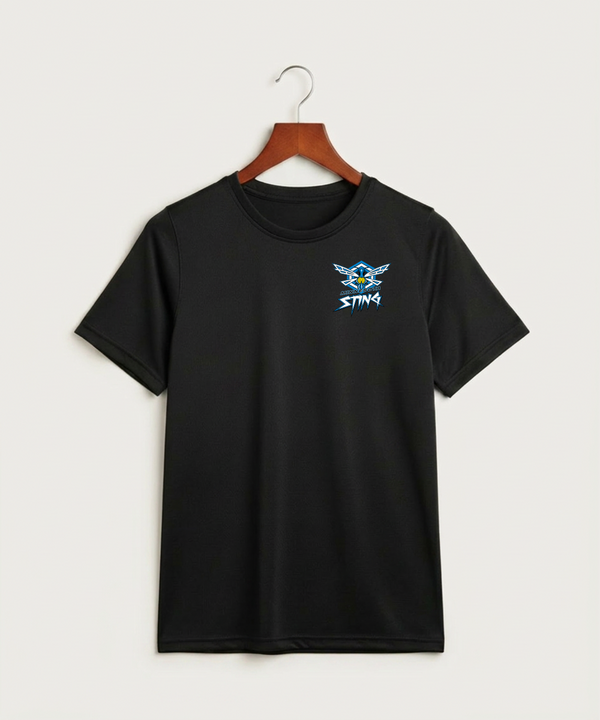 Minnesota Sting Athletics - Black Nike Youth Swoosh Sleeve rLegend Tee NKDX8787