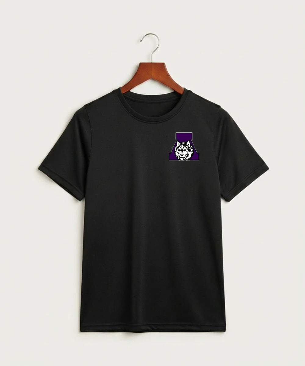 Albany High School Tennis (Boys) - Black Nike Youth Swoosh Sleeve rLegend Tee NKDX8787