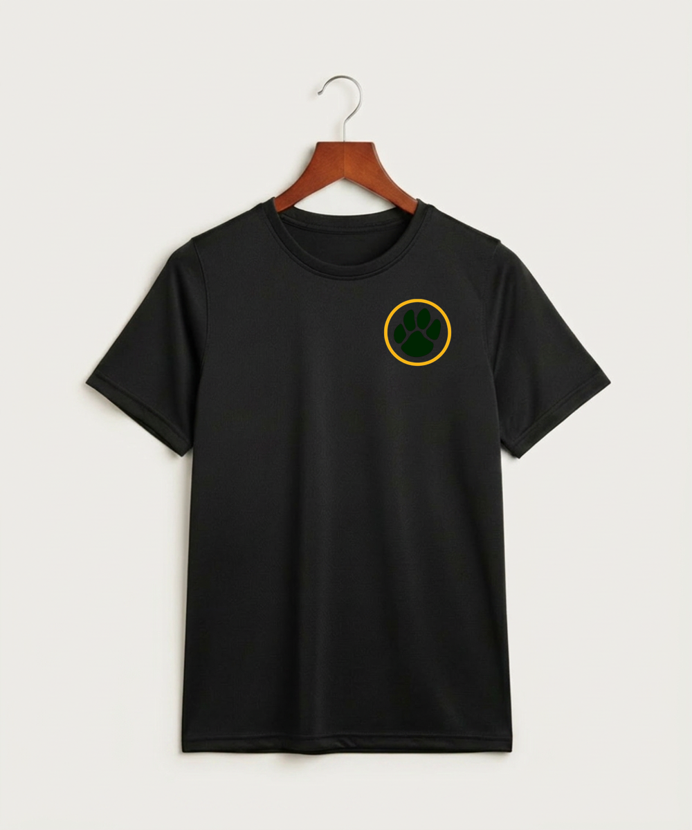 Ashwaubenon High School Team Store - Black Nike Youth Swoosh Sleeve rLegend Tee NKDX8787
