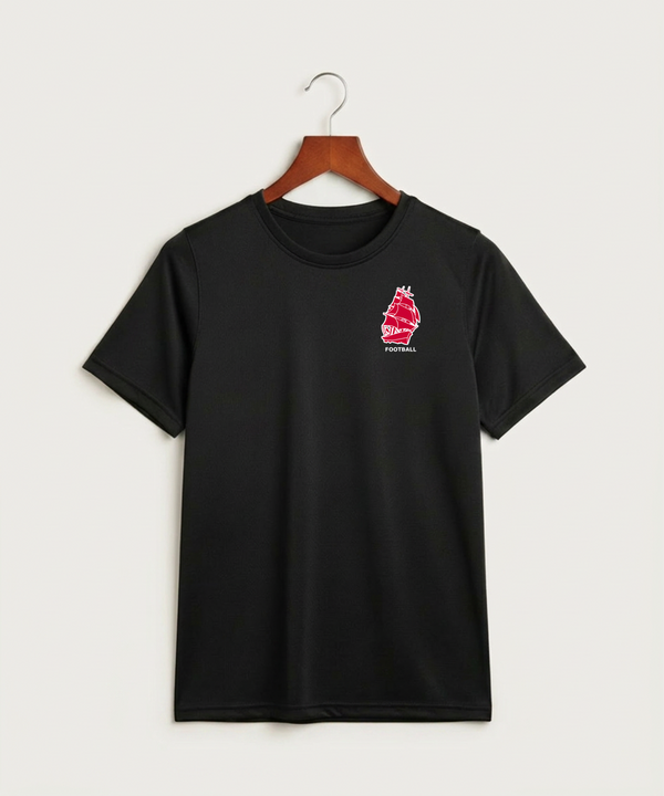 Amboy Football general - Black Nike Youth Swoosh Sleeve rLegend Tee NKDX8787