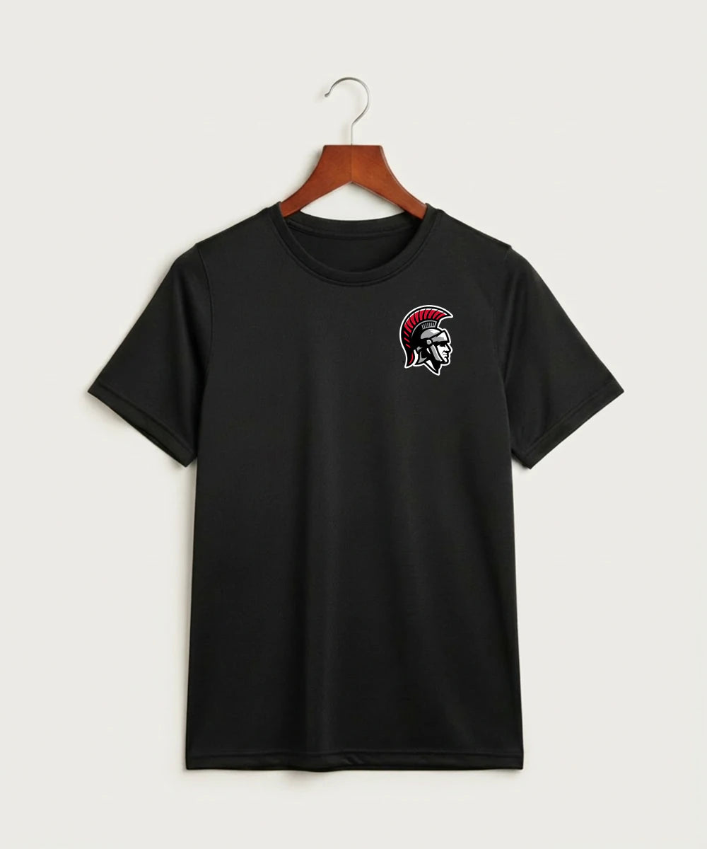 Worthington High School Football (Boys) - Black Nike Youth Swoosh Sleeve rLegend Tee NKDX8787
