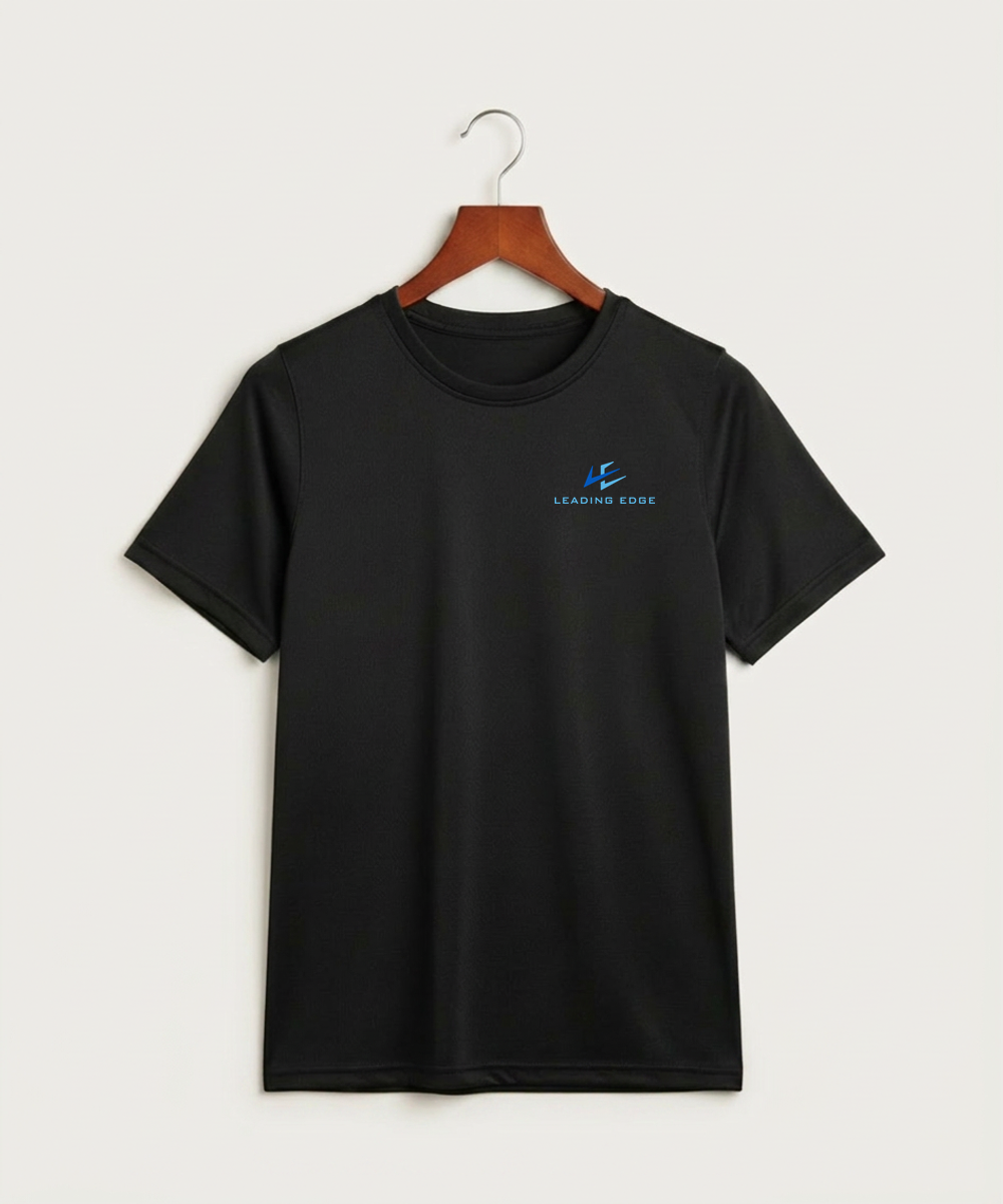 Leading Edge Team Store - Black Nike Youth Swoosh Sleeve rLegend Tee NKDX8787