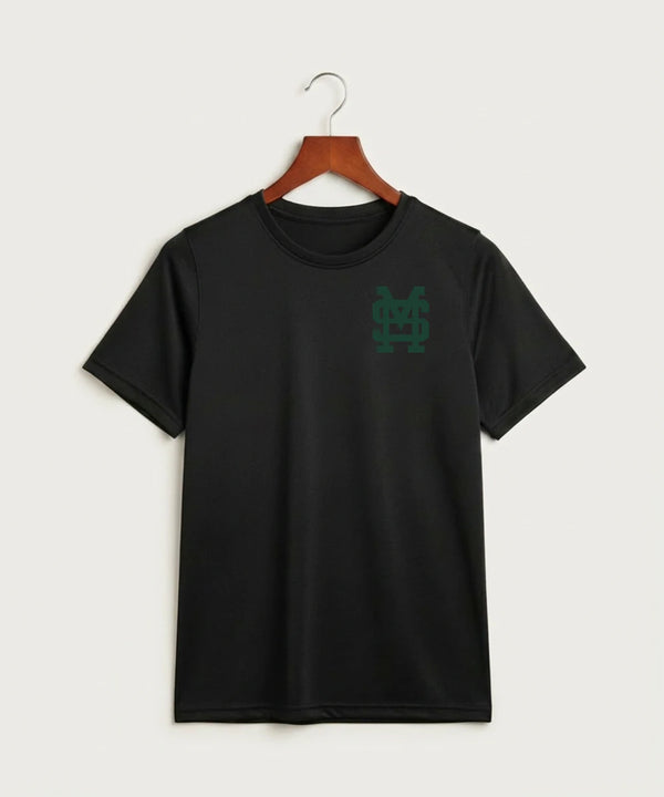 Sleepy Eye St. Mary's High School Athletics - Black Nike Youth Swoosh Sleeve rLegend Tee NKDX8787