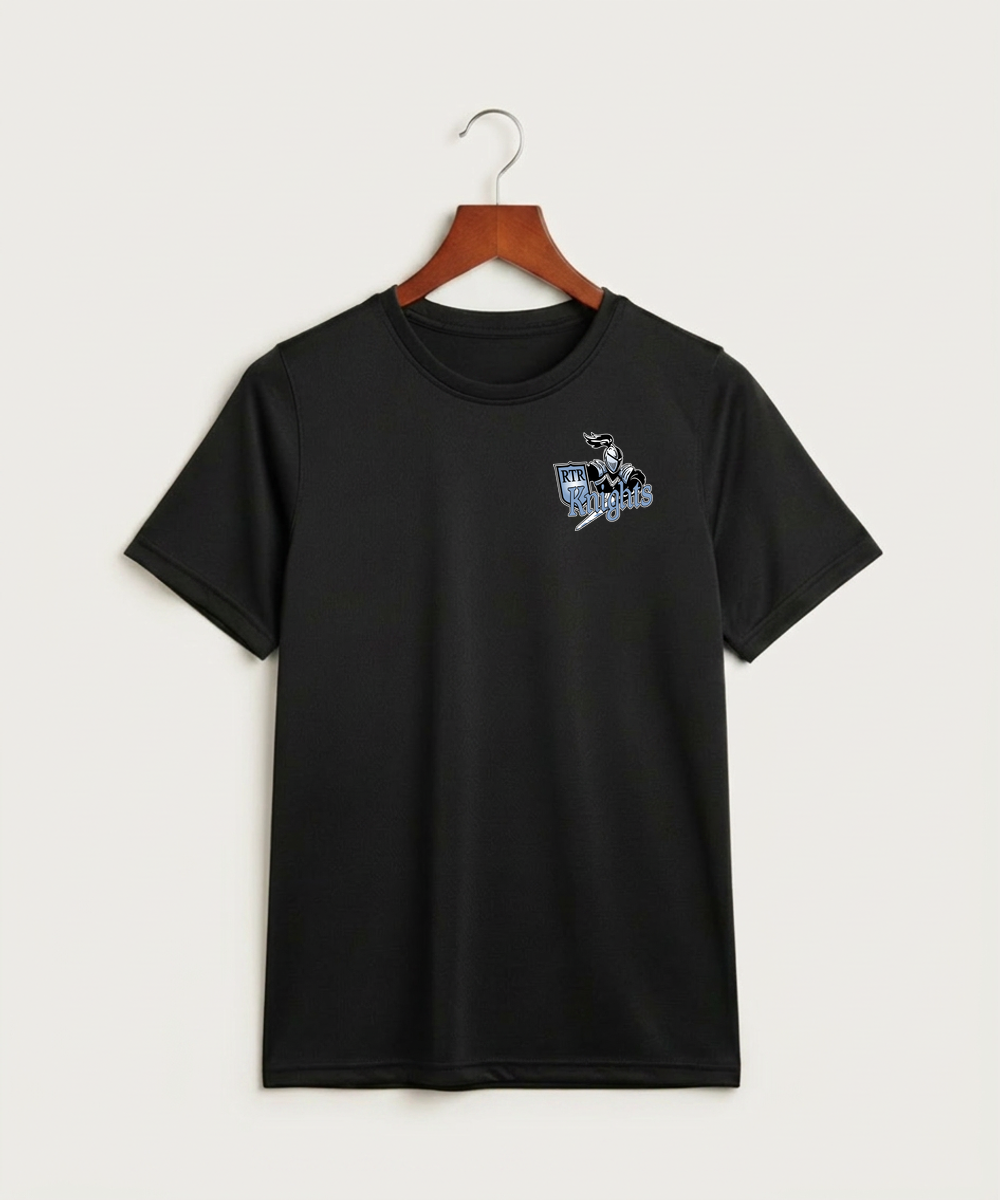 Russell-Tyler-Ruthton High School Football (Boys) - Black Nike Youth Swoosh Sleeve rLegend Tee NKDX8787