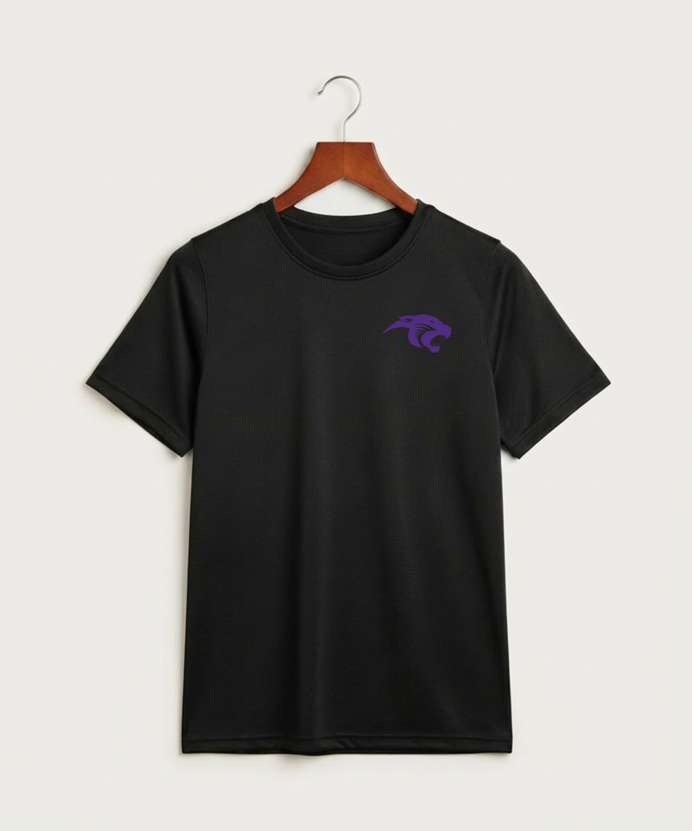 Glencoe Silver Lake High School Athletics - Black Nike Youth Swoosh Sleeve rLegend Tee NKDX8787