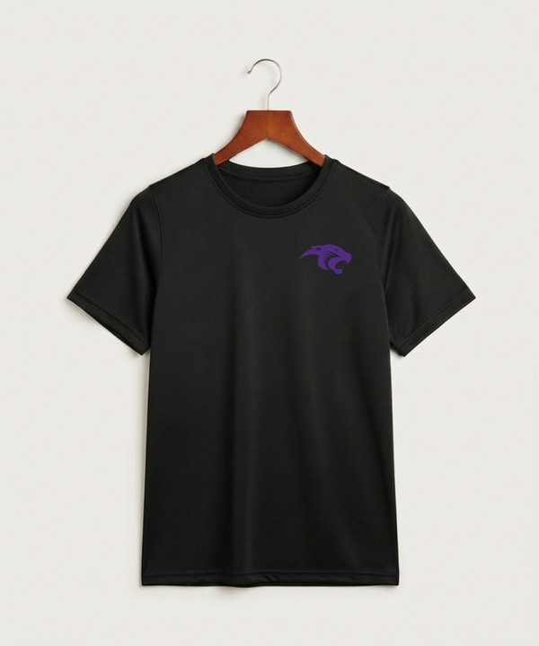 Glencoe Silver Lake High School Athletics - Black Nike Youth Swoosh Sleeve rLegend Tee NKDX8787