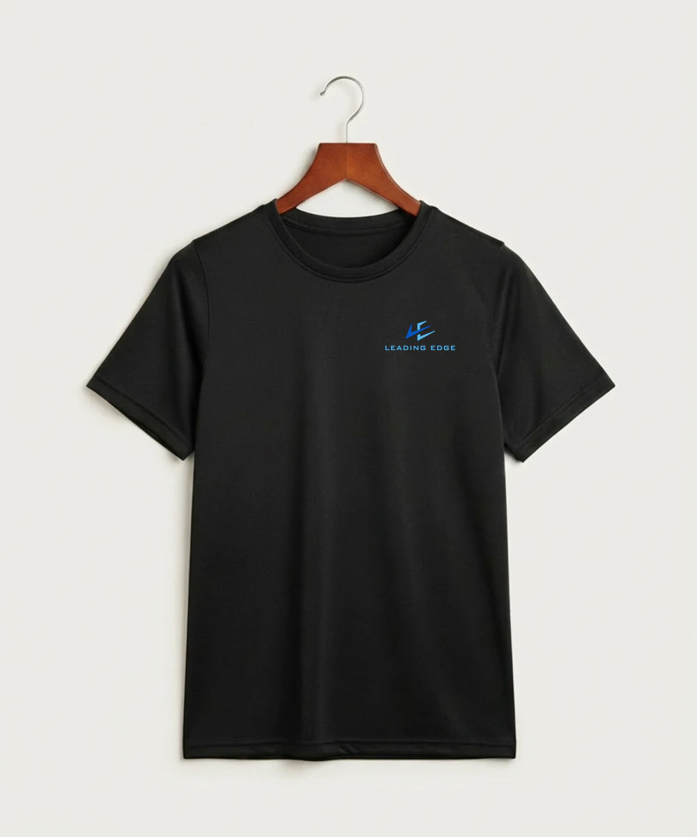 Leading Edge example_store - Black Nike Youth Swoosh Sleeve rLegend Tee NKDX8787