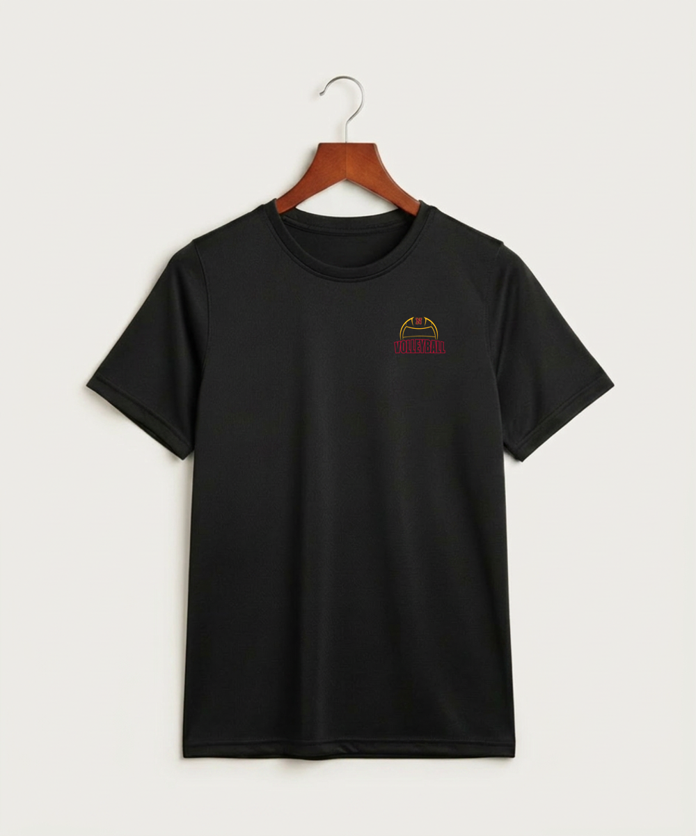 Northfield High School Volleyball (Girls) - Black Nike Youth Swoosh Sleeve rLegend Tee NKDX8787