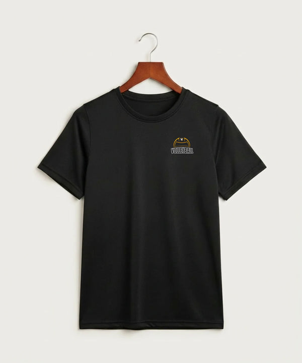 Windom Area High School Volleyball (Girls) - Black Nike Youth Swoosh Sleeve rLegend Tee NKDX8787