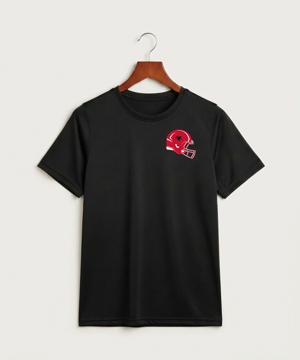 Nrheg Panthers High School Football (Boys) - Black Nike Youth Swoosh Sleeve rLegend Tee NKDX8787