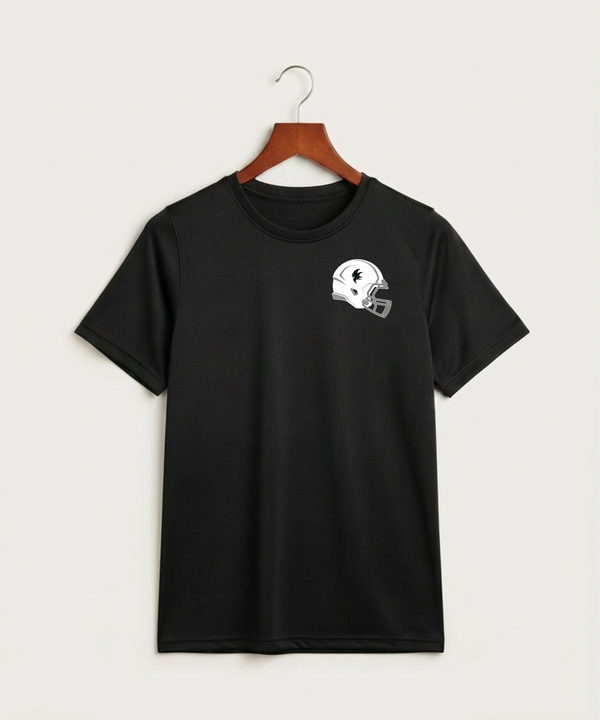 Alden-Conger-Glenville Emmons High School Football (Boys) - Black Nike Youth Swoosh Sleeve rLegend Tee NKDX8787