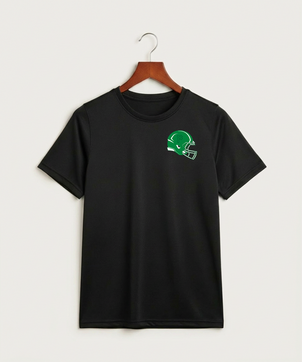 Pipestone Area High School Football (Boys) - Black Nike Youth Swoosh Sleeve rLegend Tee NKDX8787