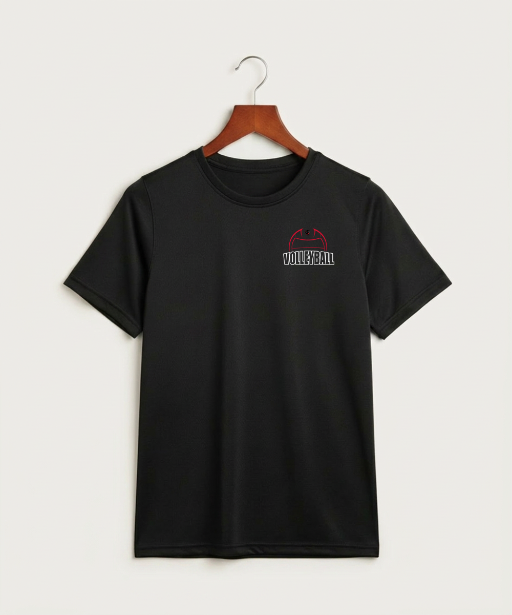 Tracy-Milroy-Balaton High School Volleyball (Girls) - Black Nike Youth Swoosh Sleeve rLegend Tee NKDX8787