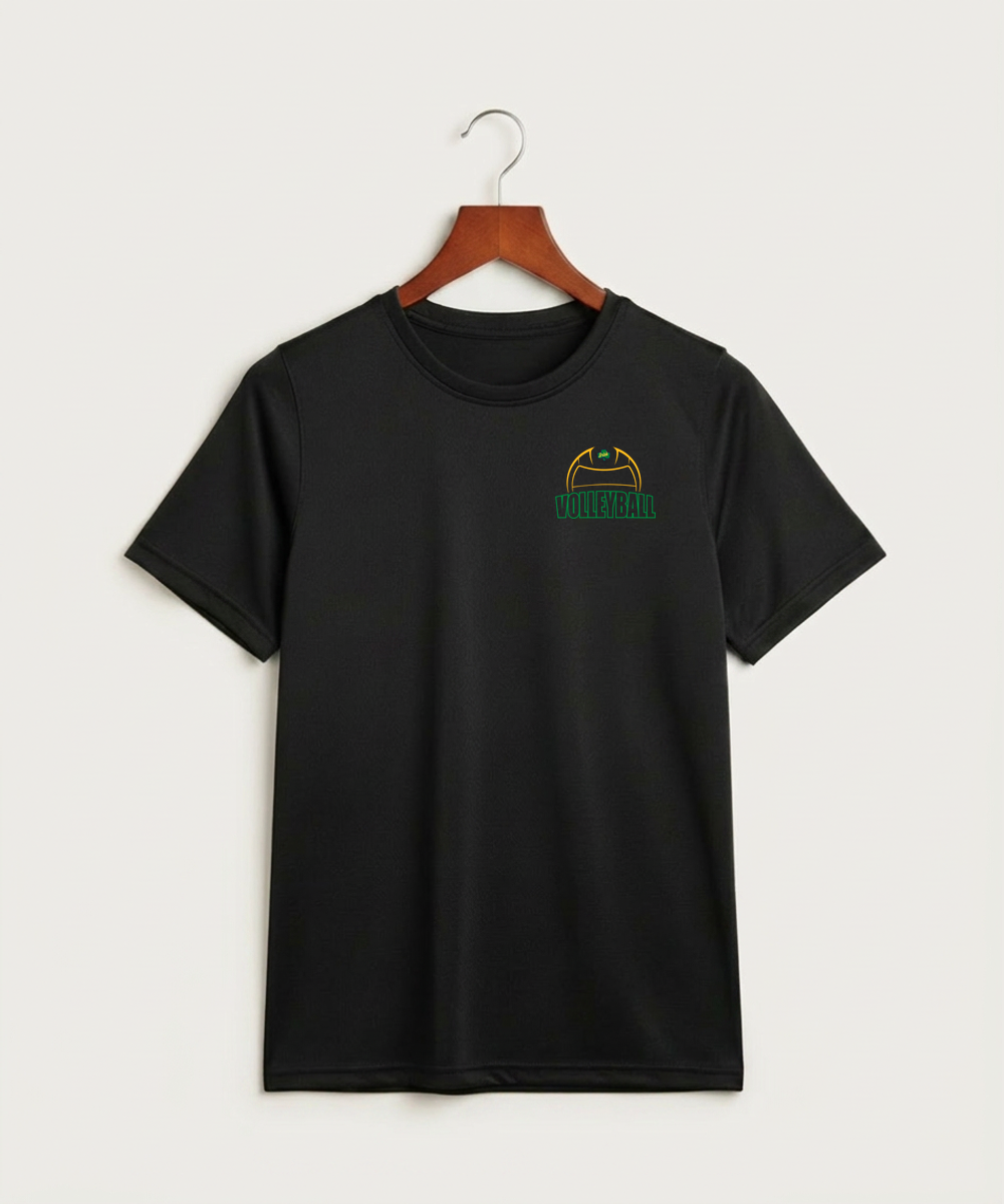 Rosemount High School Volleyball (Girls) - Black Nike Youth Swoosh Sleeve rLegend Tee NKDX8787