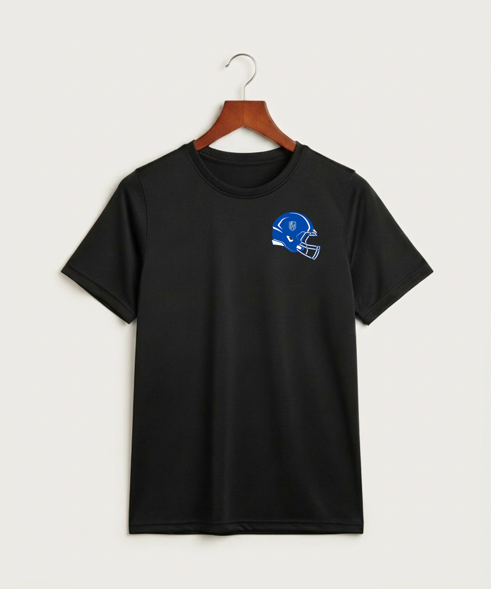 Lake Crystal-Welcome-Memorial High School Football (Boys) - Black Nike Youth Swoosh Sleeve rLegend Tee NKDX8787