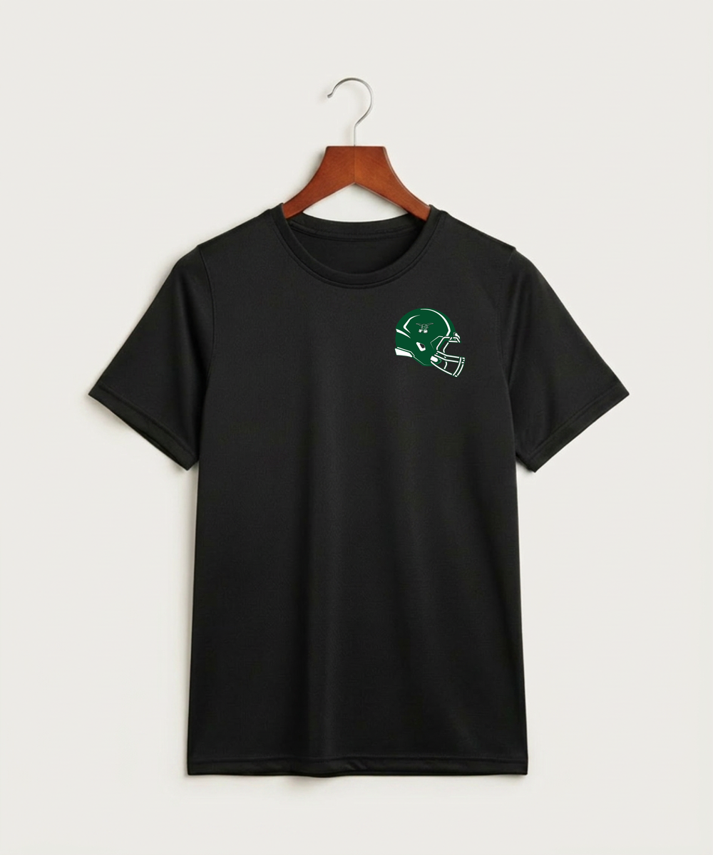 West Fargo High School Football (Boys) - Black Nike Youth Swoosh Sleeve rLegend Tee NKDX8787