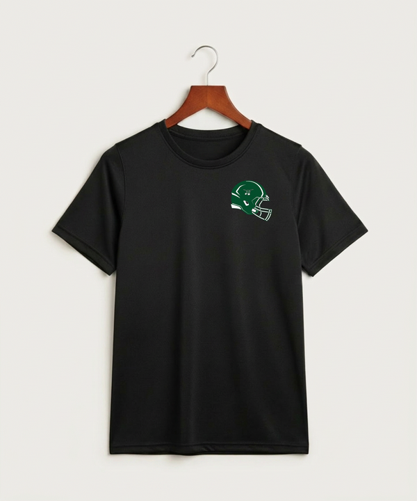 West Fargo High School Football (Boys) - Black Nike Youth Swoosh Sleeve rLegend Tee NKDX8787