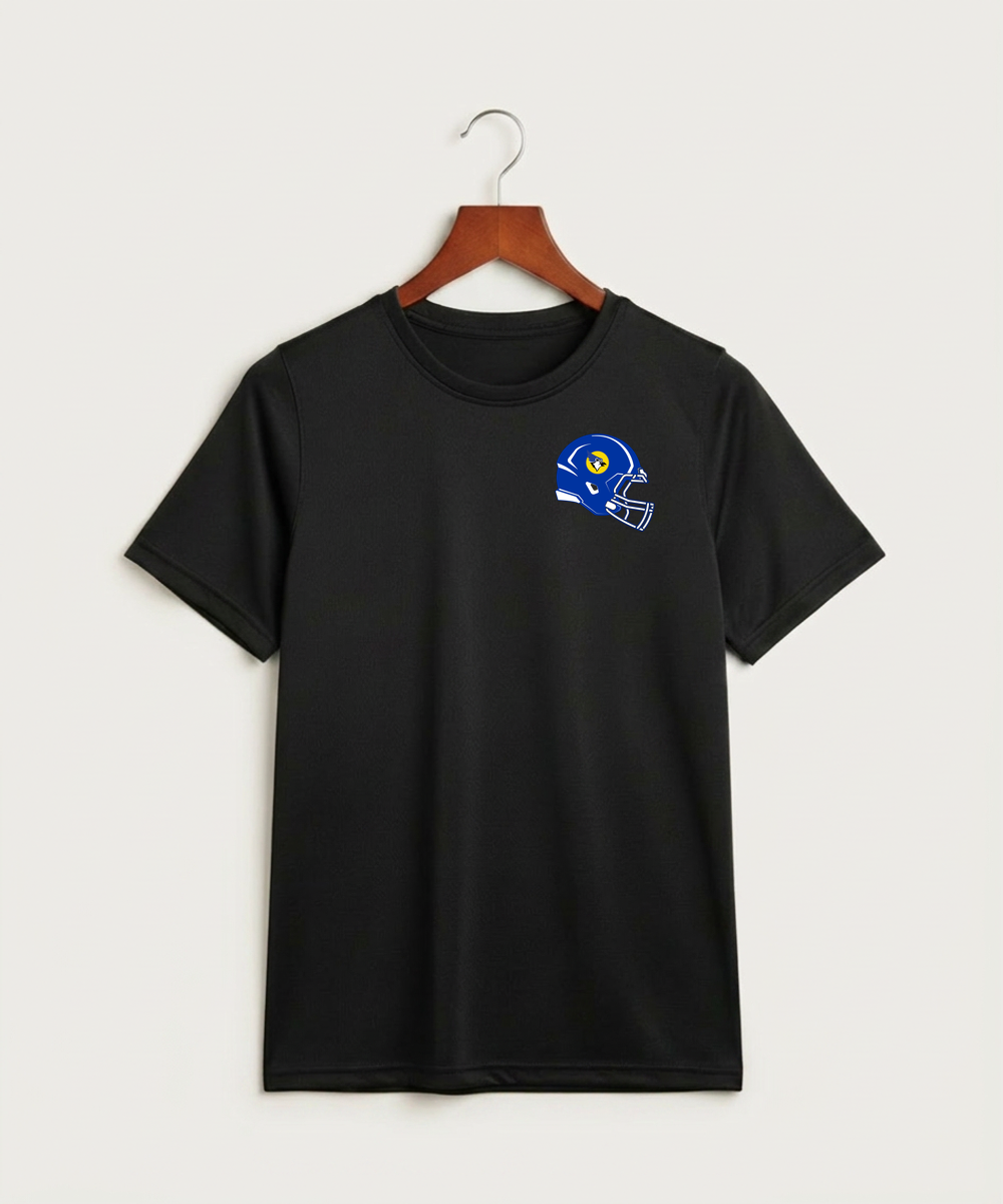 Waseca High School Football (Boys) - Black Nike Youth Swoosh Sleeve rLegend Tee NKDX8787