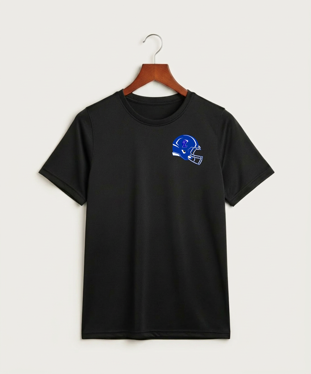 Lakeview High School Football (Boys) - Black Nike Youth Swoosh Sleeve rLegend Tee NKDX8787