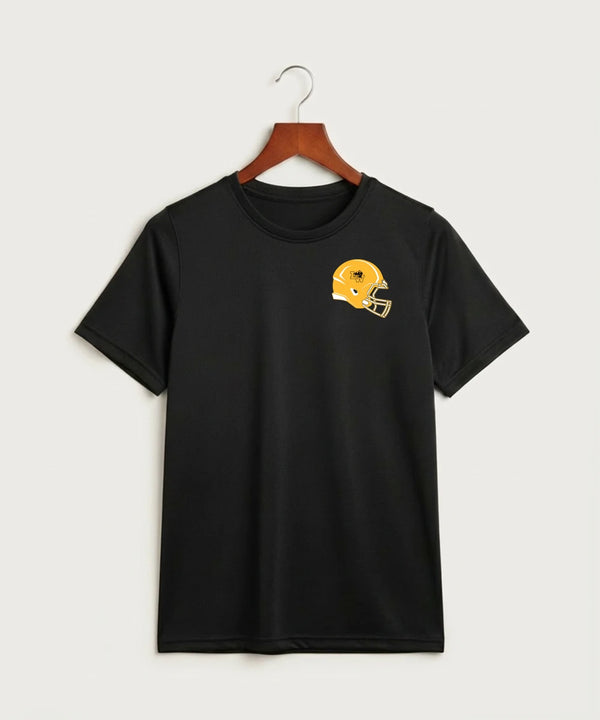 Le-Win Football - Black Nike Youth Swoosh Sleeve rLegend Tee NKDX8787