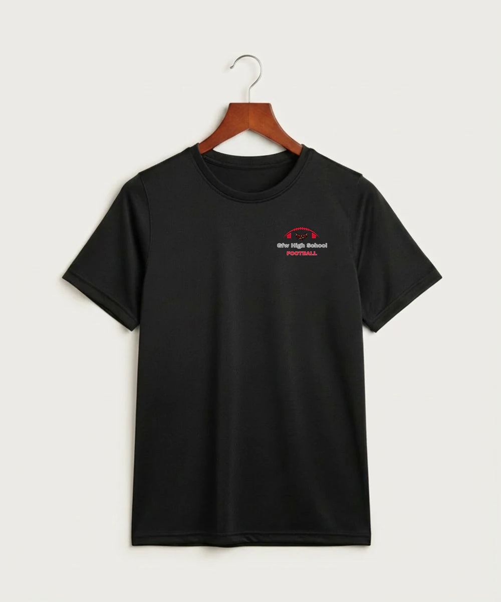 Gfw High School Football (Boys) - Black Nike Youth Swoosh Sleeve rLegend Tee NKDX8787