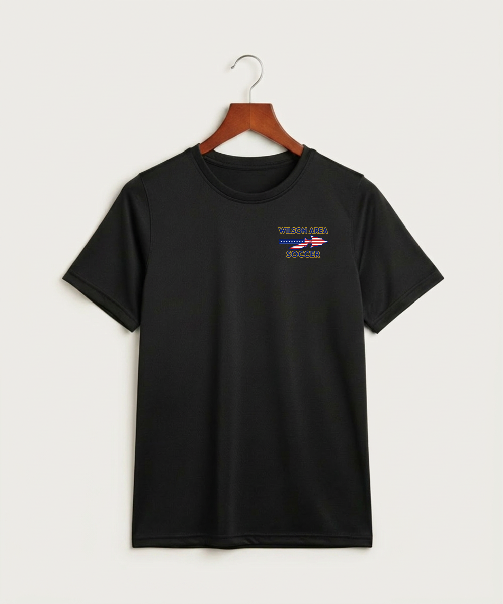 Wilson Area School Soccer Soccer - Black Nike Youth Swoosh Sleeve rLegend Tee NKDX8787