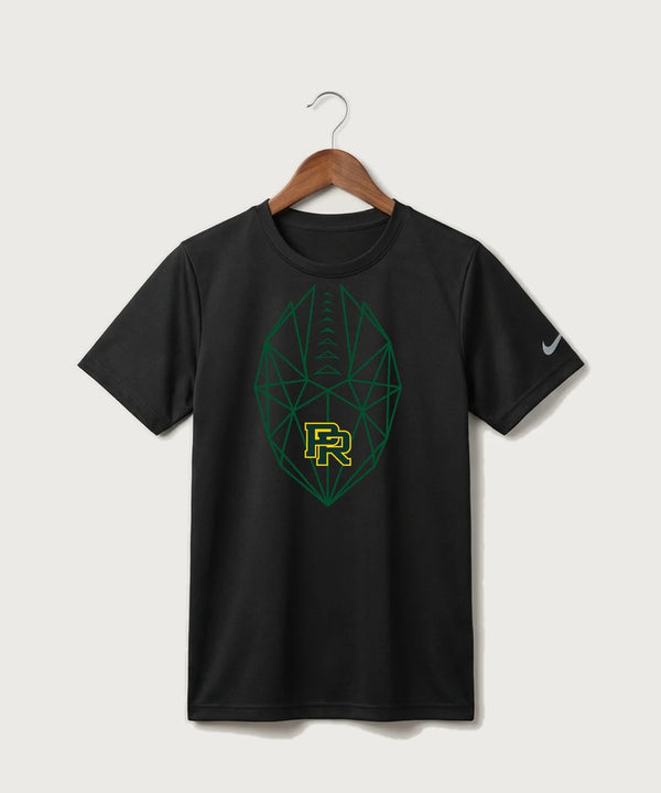 Proctor High School Football (Boys) - Black Nike Youth Swoosh Sleeve rLegend Tee NKDX8787