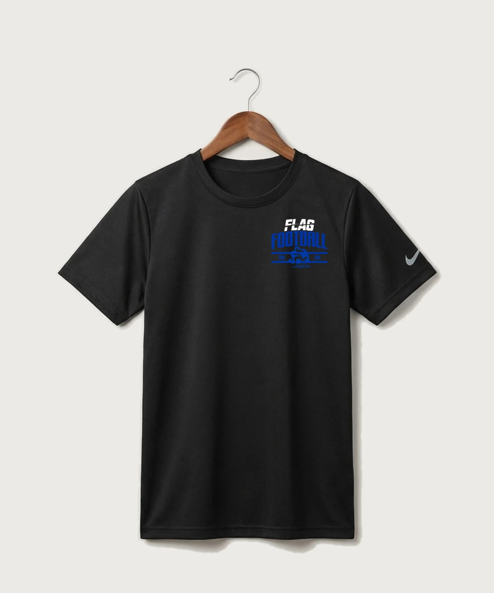Codex Team Store Proof Reference - Black Nike Youth Swoosh Sleeve rLegend Tee NKDX8787