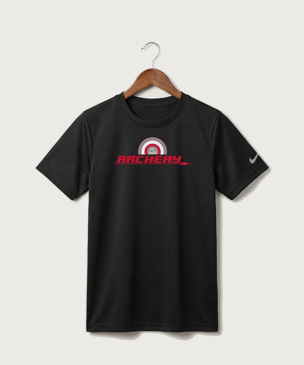 Heart Shot Ministry Archery Team Store - Black Nike Youth Swoosh Sleeve rLegend Tee NKDX8787