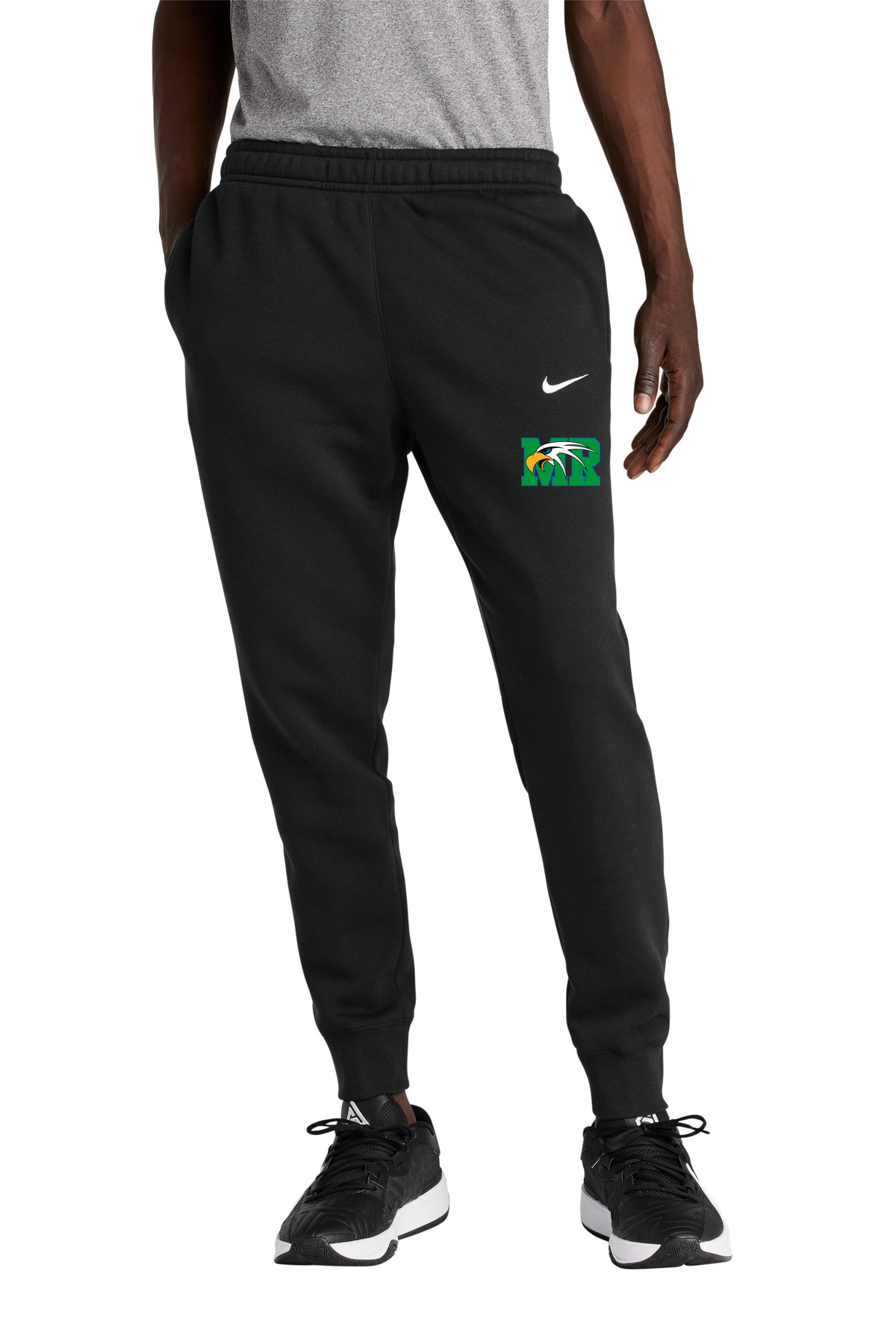 Maple River High School hockey_boys - Black Nike Club Fleece Jogger NKHM8045