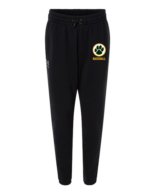 Ashwaubenon High School Baseball (Boys) - Black/ Pitch Grey Men's Icon Fleece Joggers