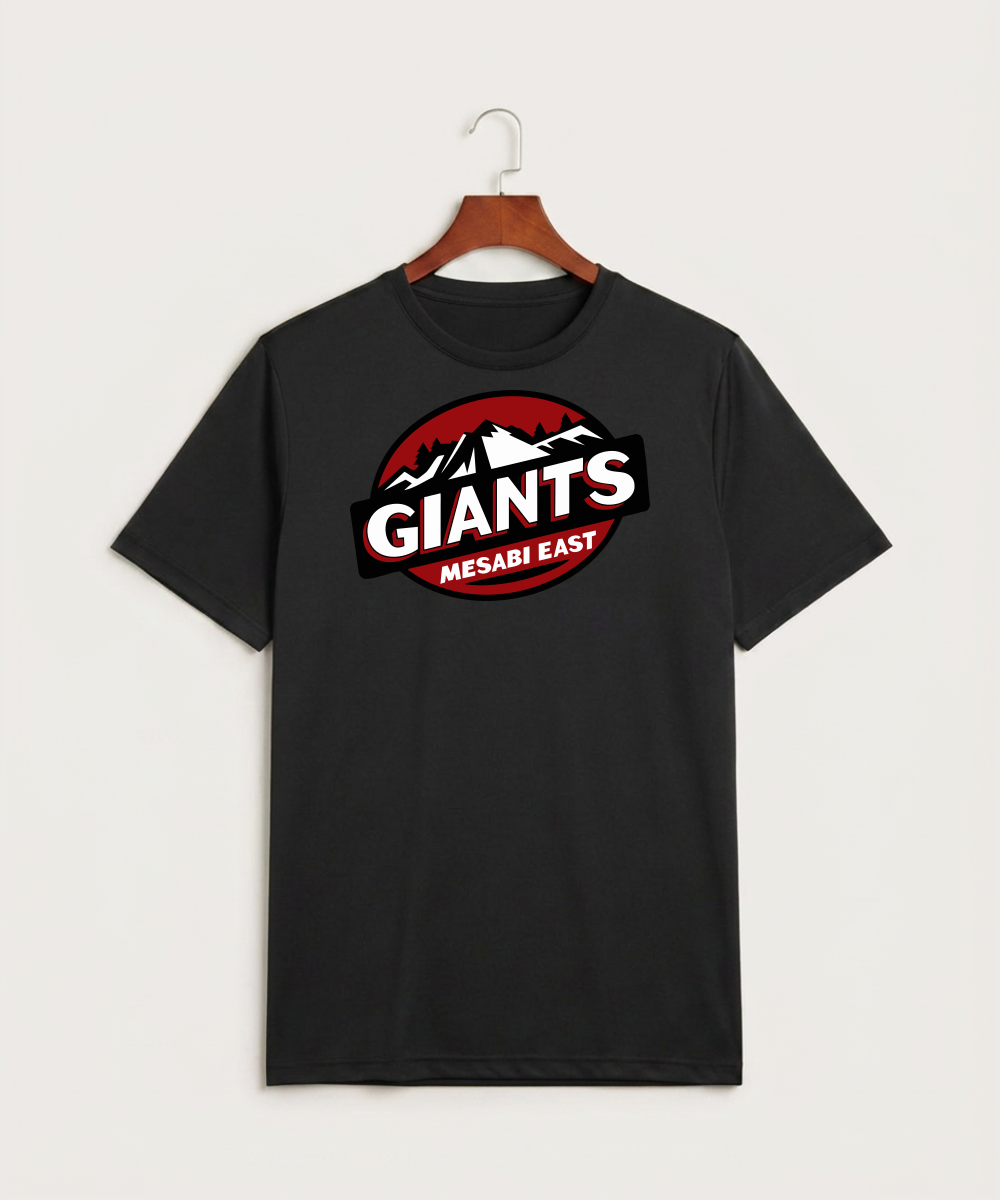 Mesabi East High School Football (Boys) - Black Sport-Tek PosiCharge Competitor Tee. ST350