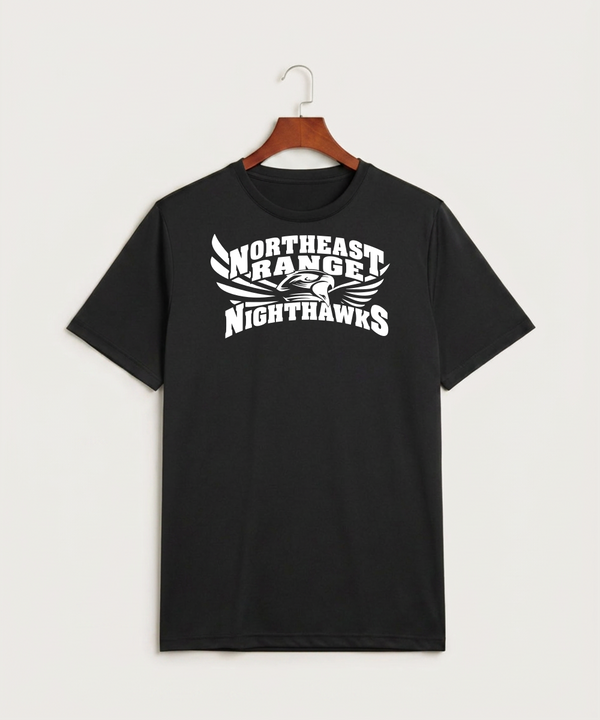 Northeast Range High School Volleyball (Girls) - Black Sport-Tek PosiCharge Competitor Tee. ST350