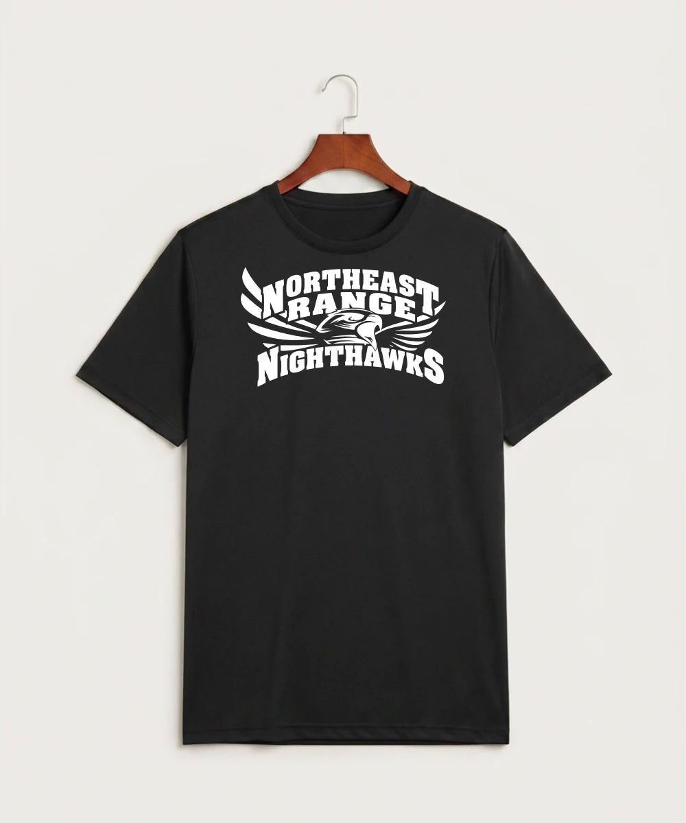 Northeast Range High School Volleyball (Girls) - Black Sport-Tek PosiCharge Competitor Tee. ST350