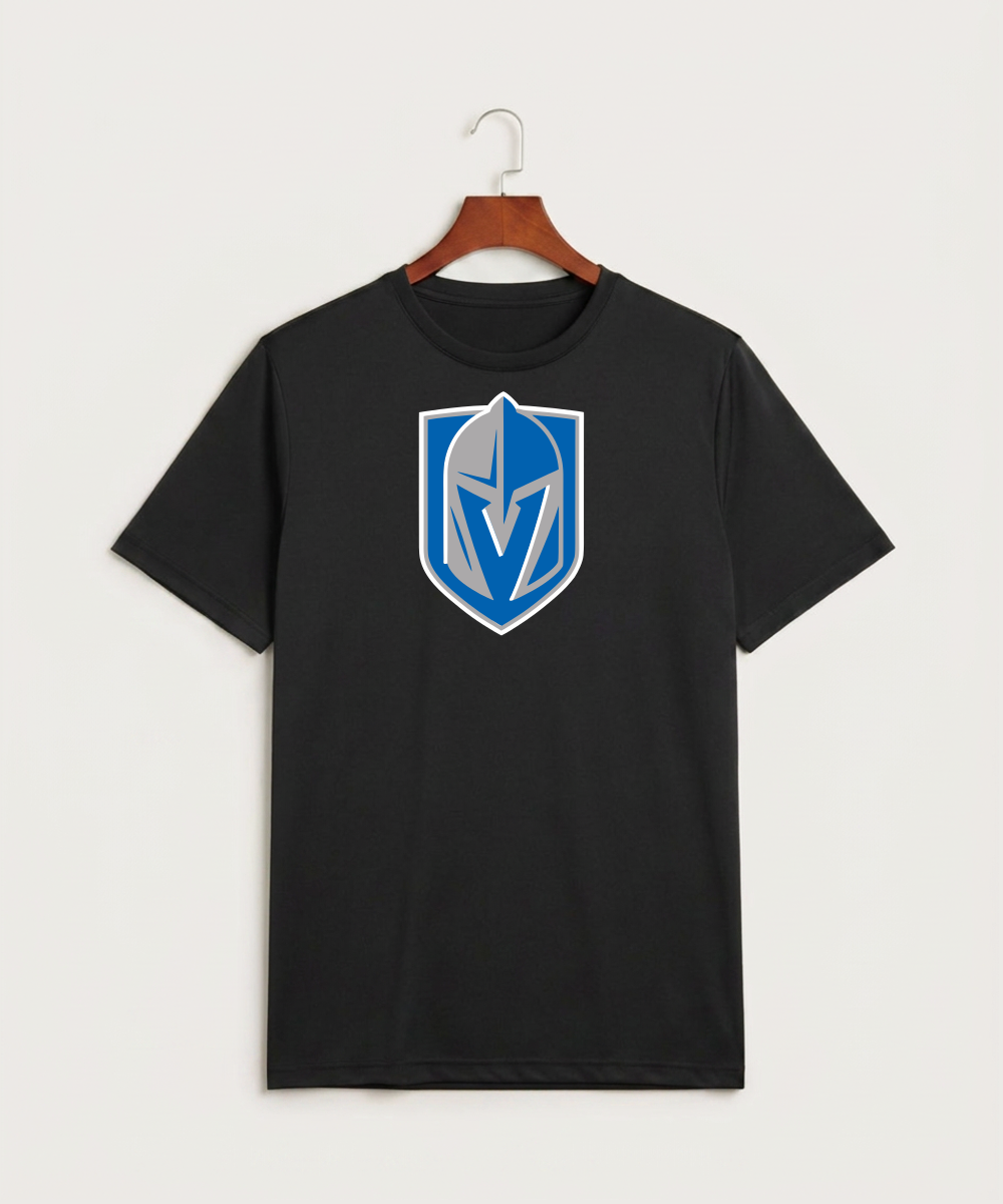 Lake Crystal-Welcome-Memorial High School Football (Boys) - Black Sport-Tek PosiCharge Competitor Tee. ST350