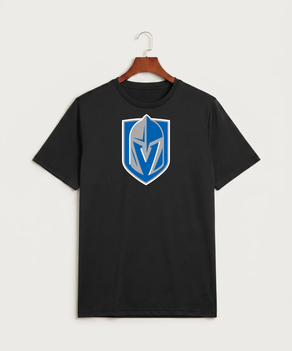 Lake Crystal-Welcome-Memorial High School Football (Boys) - Black Sport-Tek PosiCharge Competitor Tee. ST350