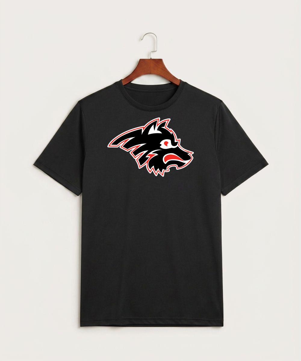 Milaca High School Football (Boys) - Black Sport-Tek PosiCharge Competitor Tee. ST350