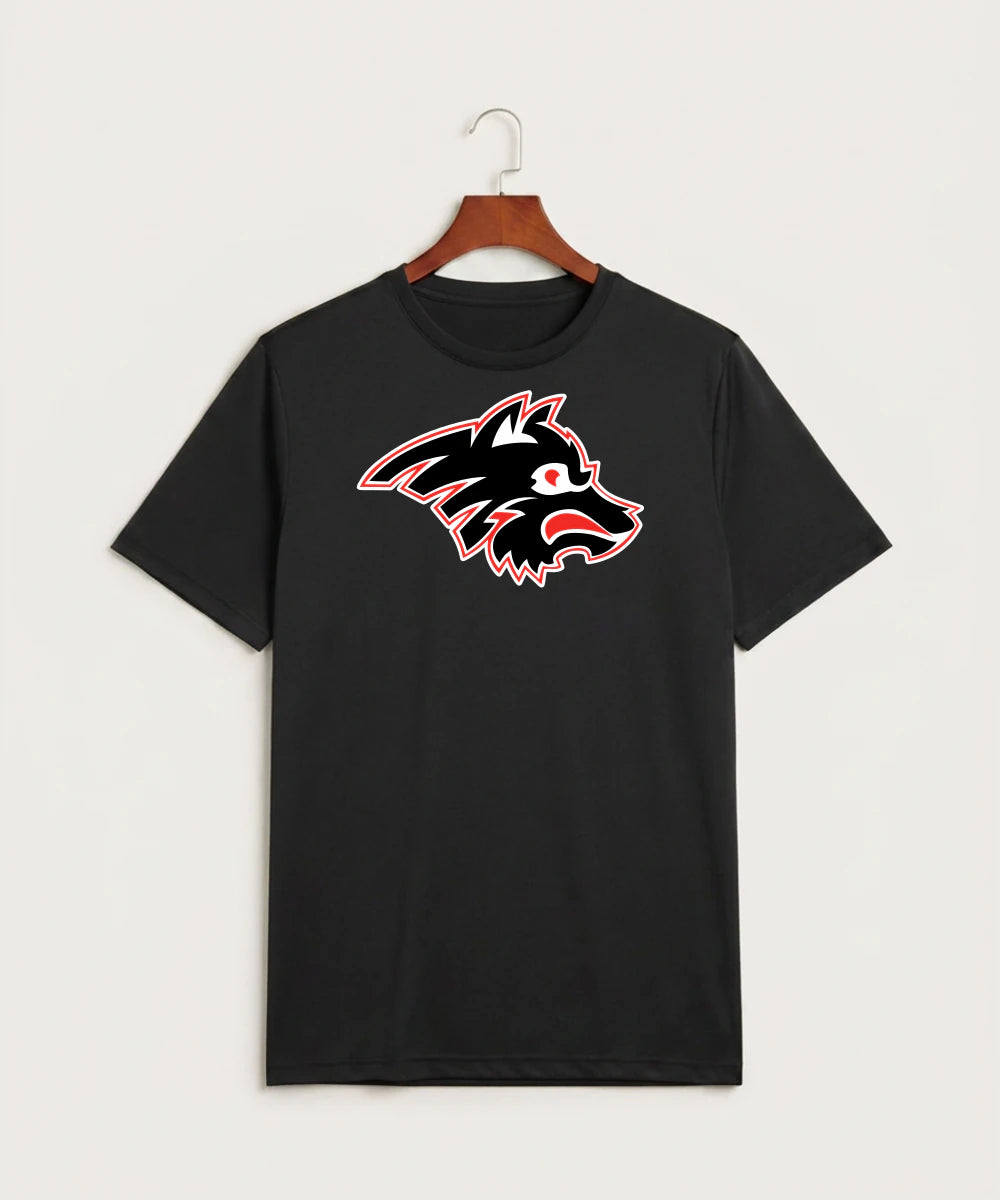 Milaca High School Football (Boys) - Black Sport-Tek PosiCharge Competitor Tee. ST350