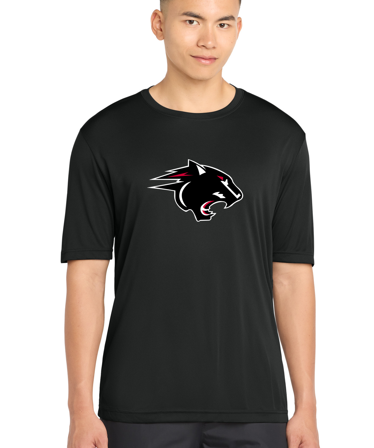 NRHEG Football - Black Sport-Tek PosiCharge Competitor Tee. ST350